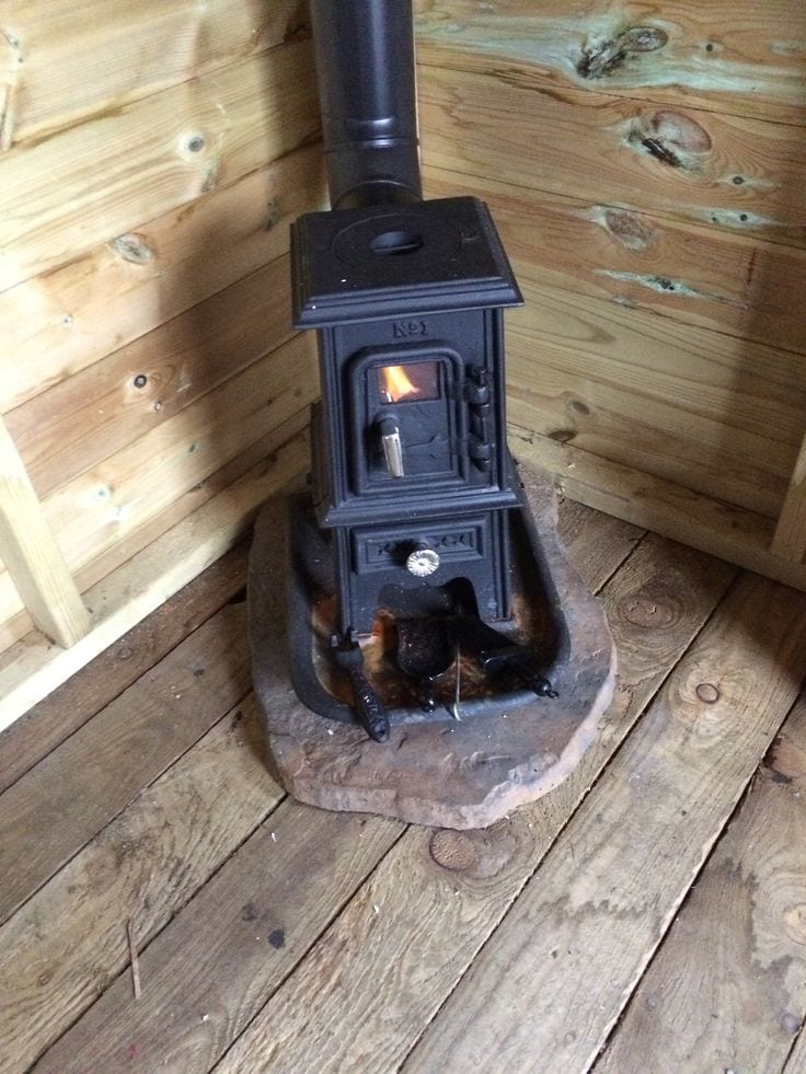 New Tiny House Wood Burning Stove for Large Space