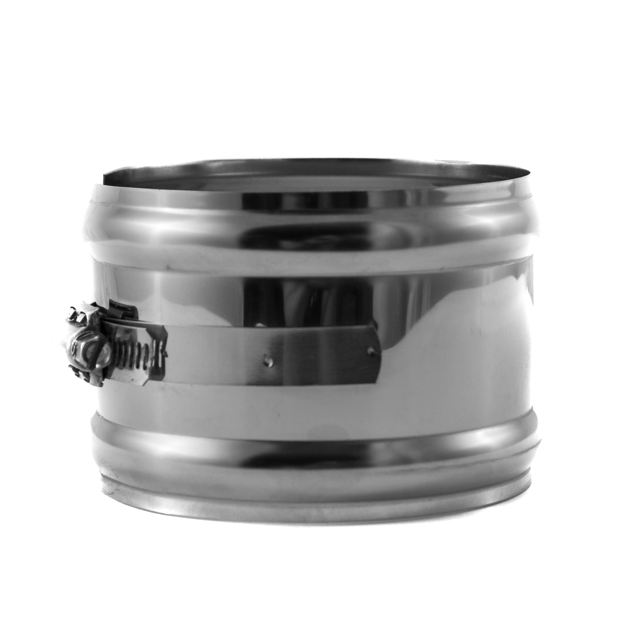 4” Single-Wall Pipe Clamp - Tiny Wood Stove