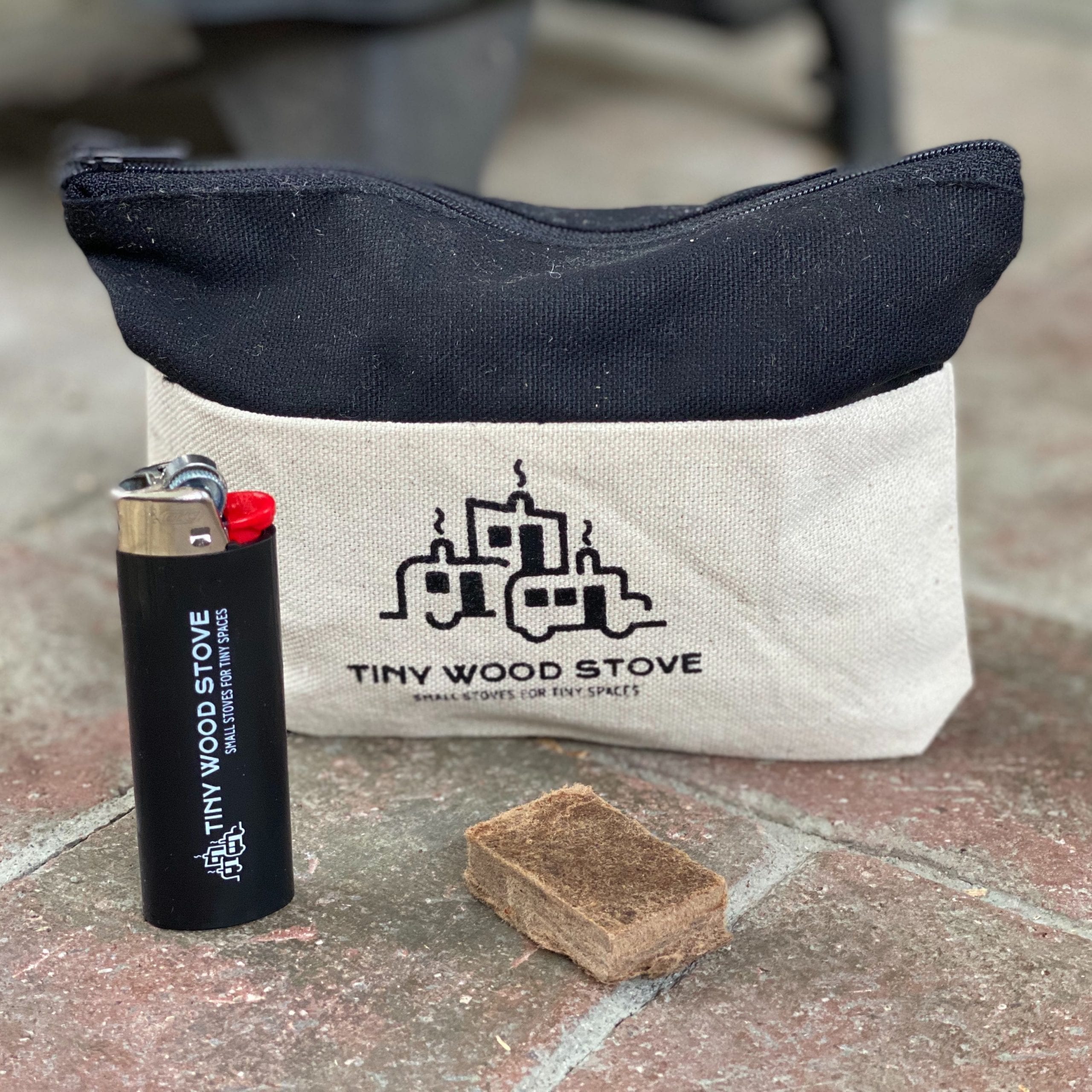 Fire Starters Gift Bag Tiny Wood Stove