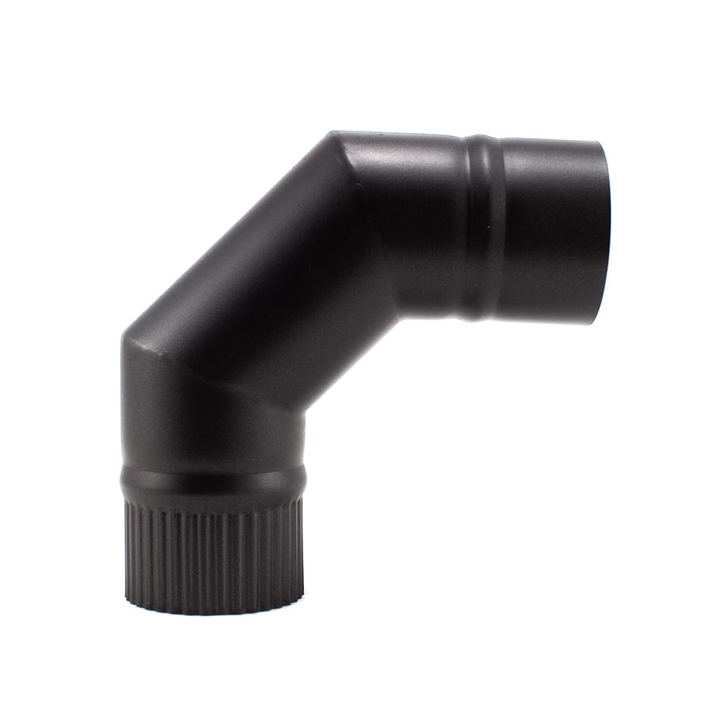 3” Stove Pipe 90 Degree Elbow - Tiny Wood Stove